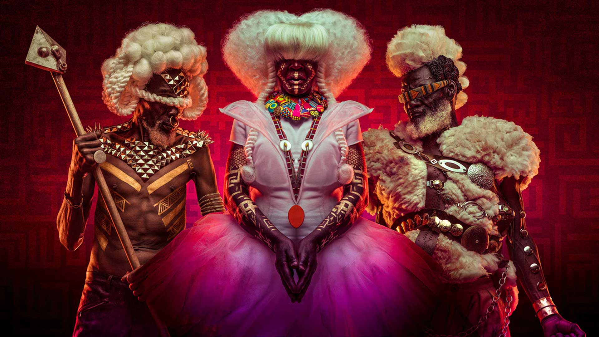 An image from Osborne Macharia's work, used during the global Marketing campaign for Marvel's Black Panther film. | Image: Osborne Macharia