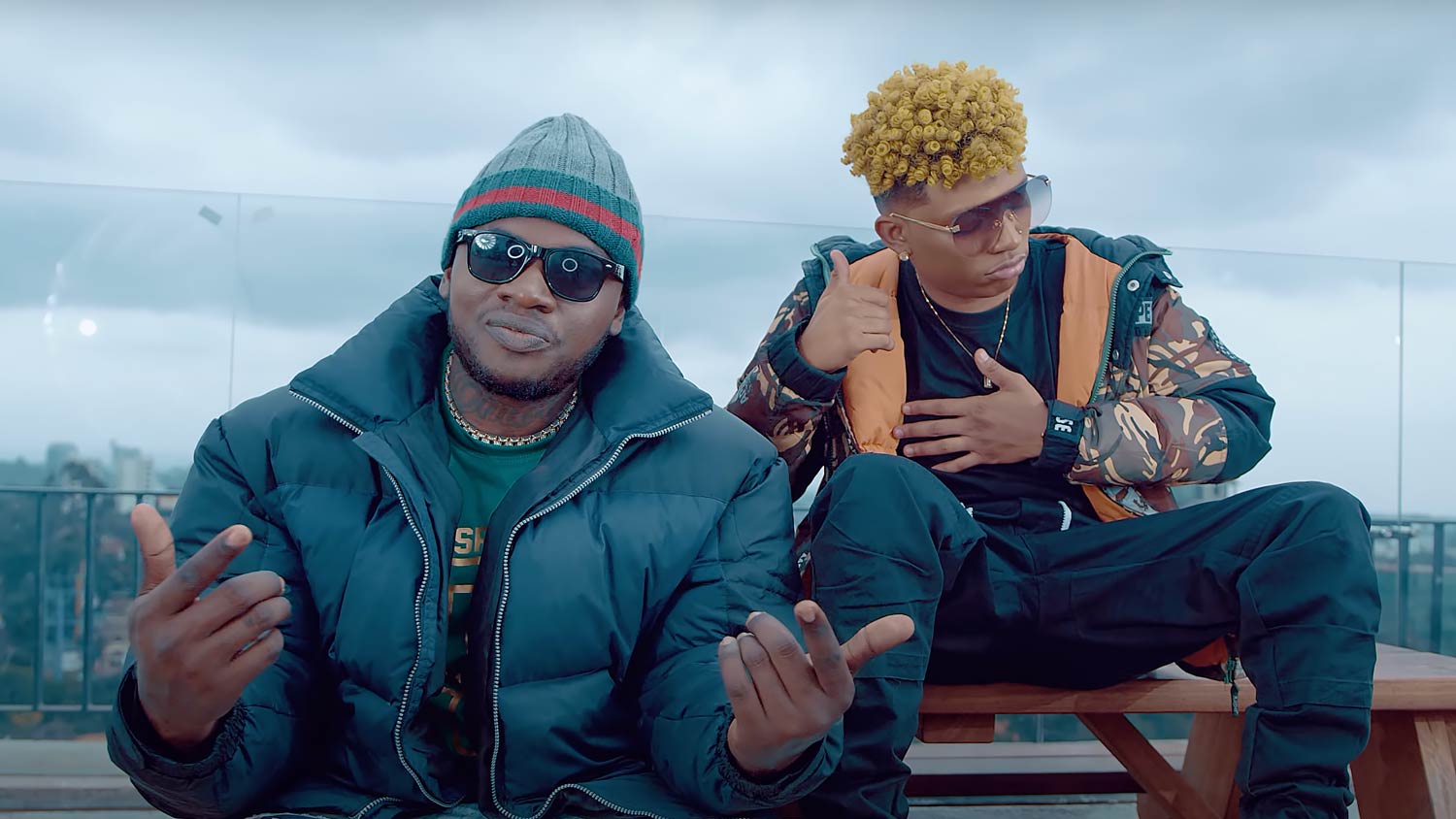 A screenshot from the 'Nikupee' music video by Masterpiece King and Khaligraph Jones | Image: WAKILISHA