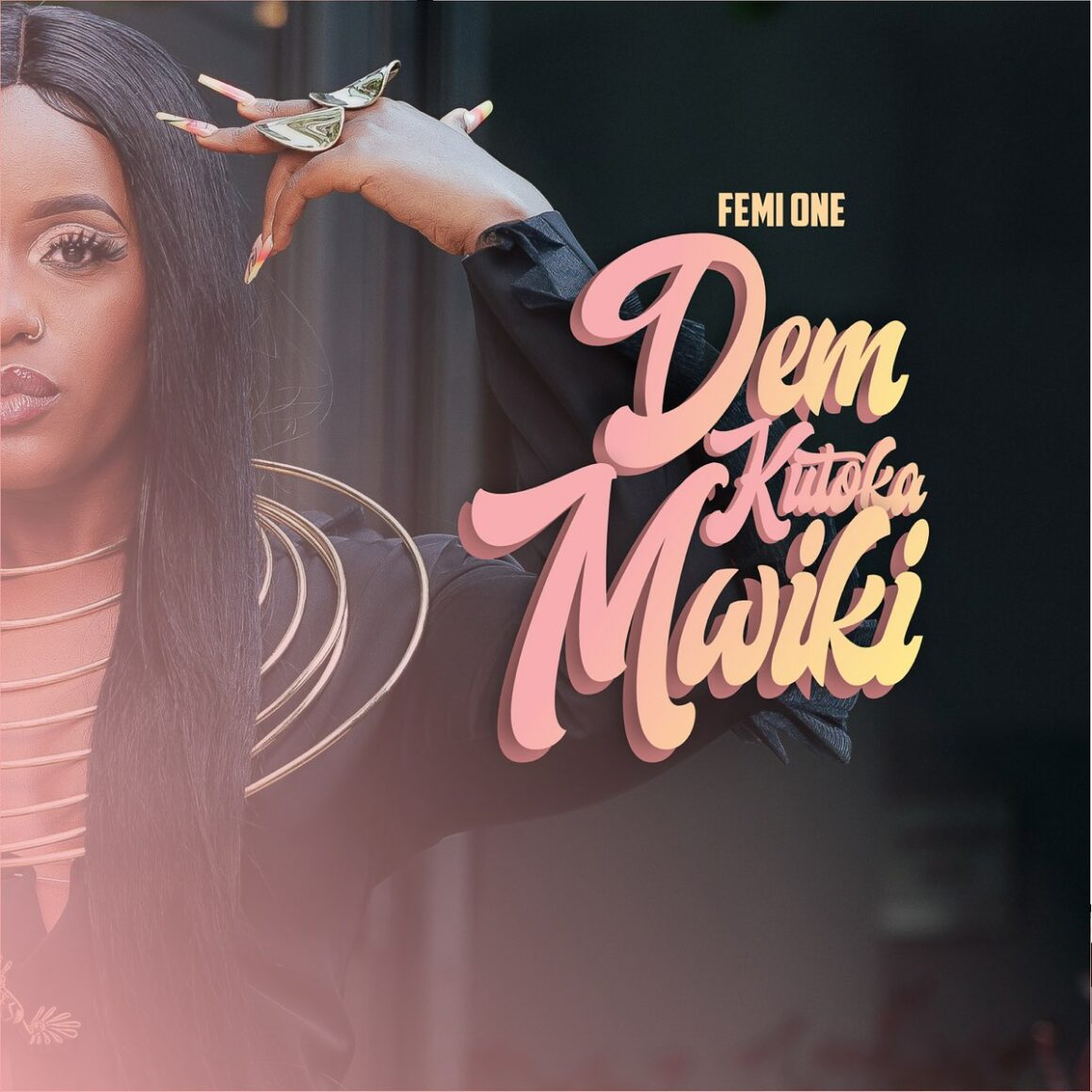 Album cover for Femi One's 2023 sophomore album 'Dem Kutoka Mwiki'. | Image: Femi One